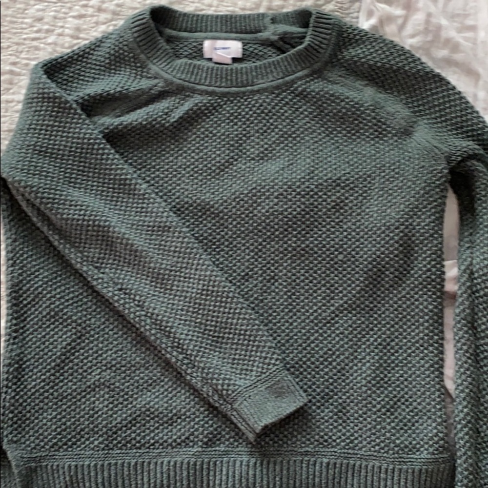 Green sweater